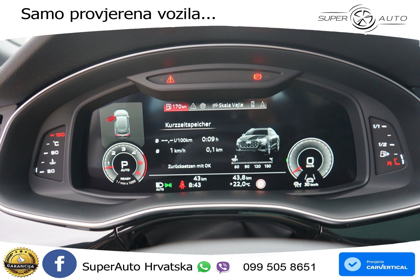 Audi Q8 50 TDI V6 (286 KS) quattro Tiptronic