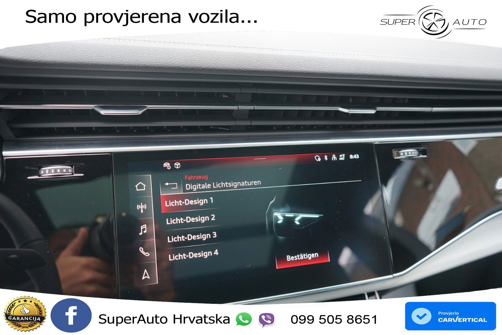 Audi Q8 50 TDI V6 (286 KS) quattro Tiptronic