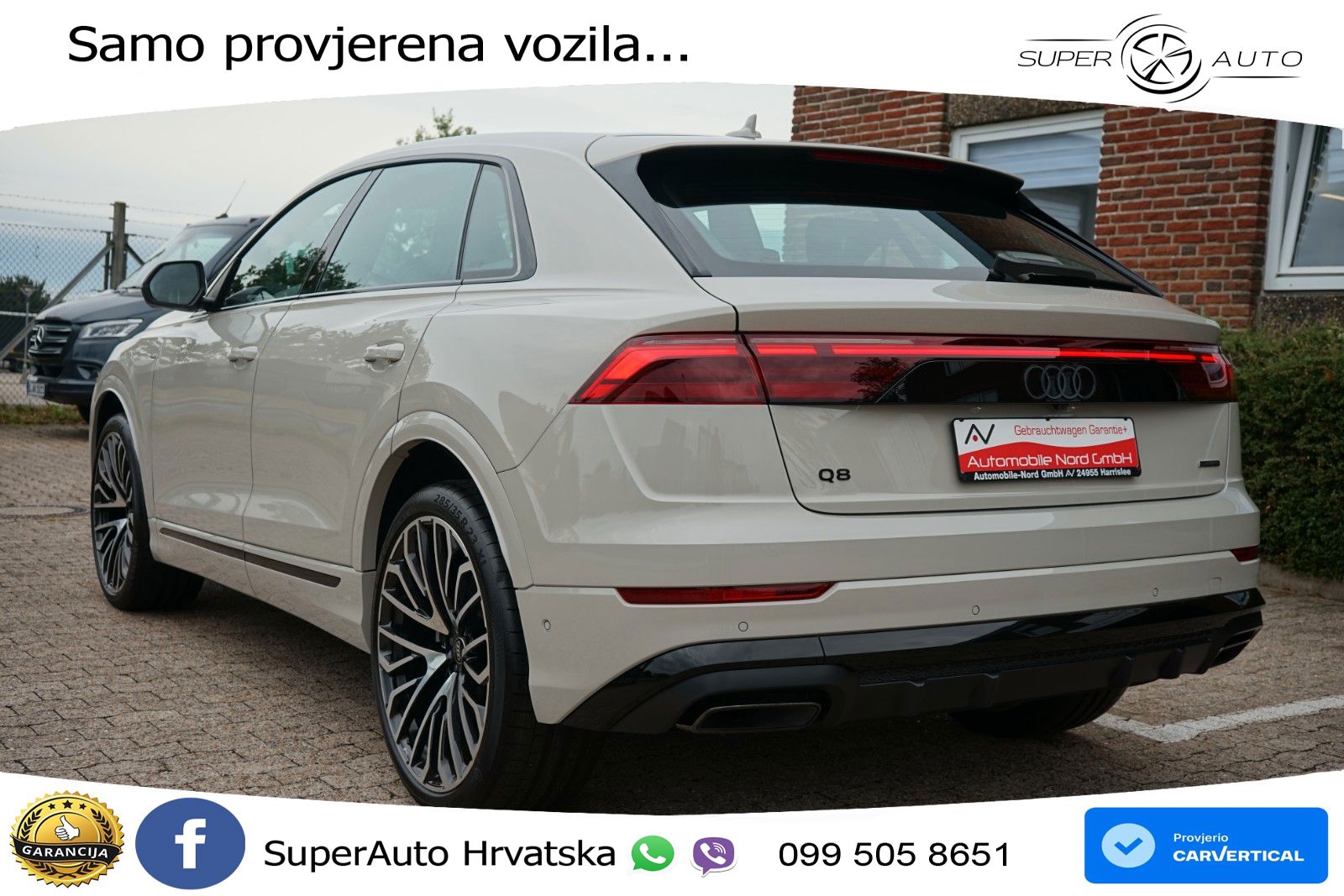Audi Q8 50 TDI V6 (286 KS) quattro Tiptronic
