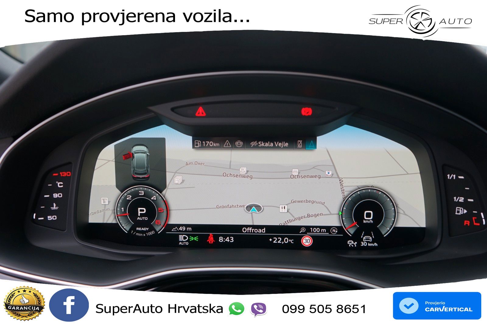 Audi Q8 50 TDI V6 (286 KS) quattro Tiptronic
