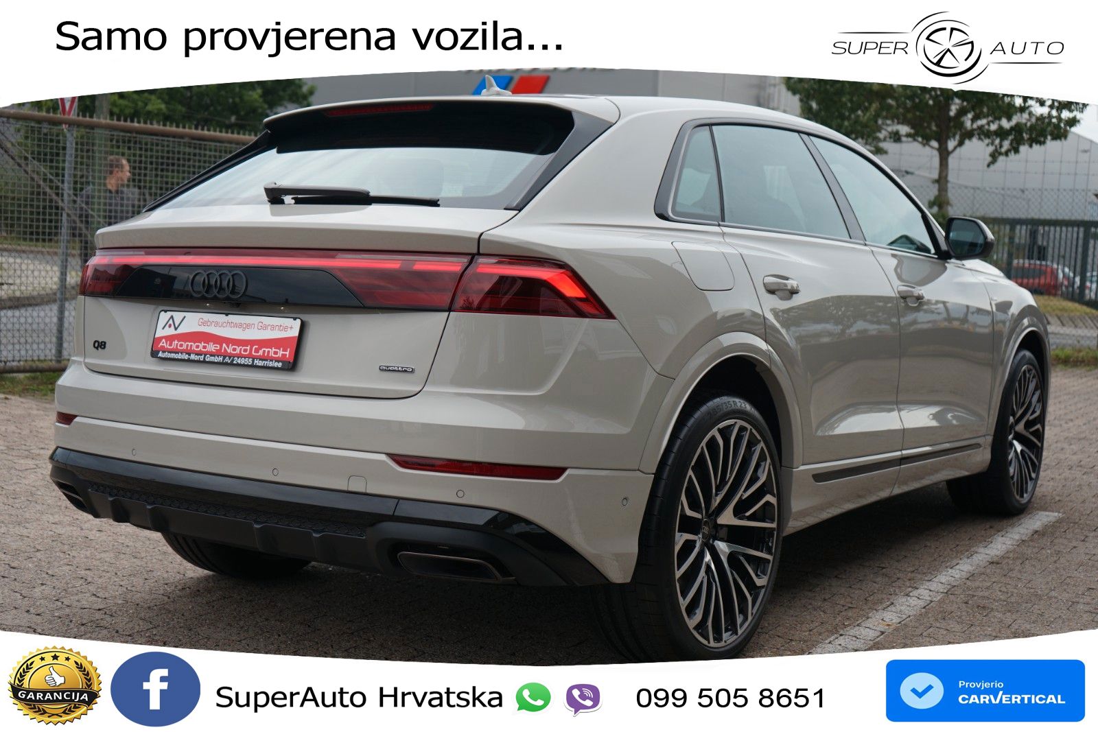 Audi Q8 50 TDI V6 (286 KS) quattro Tiptronic