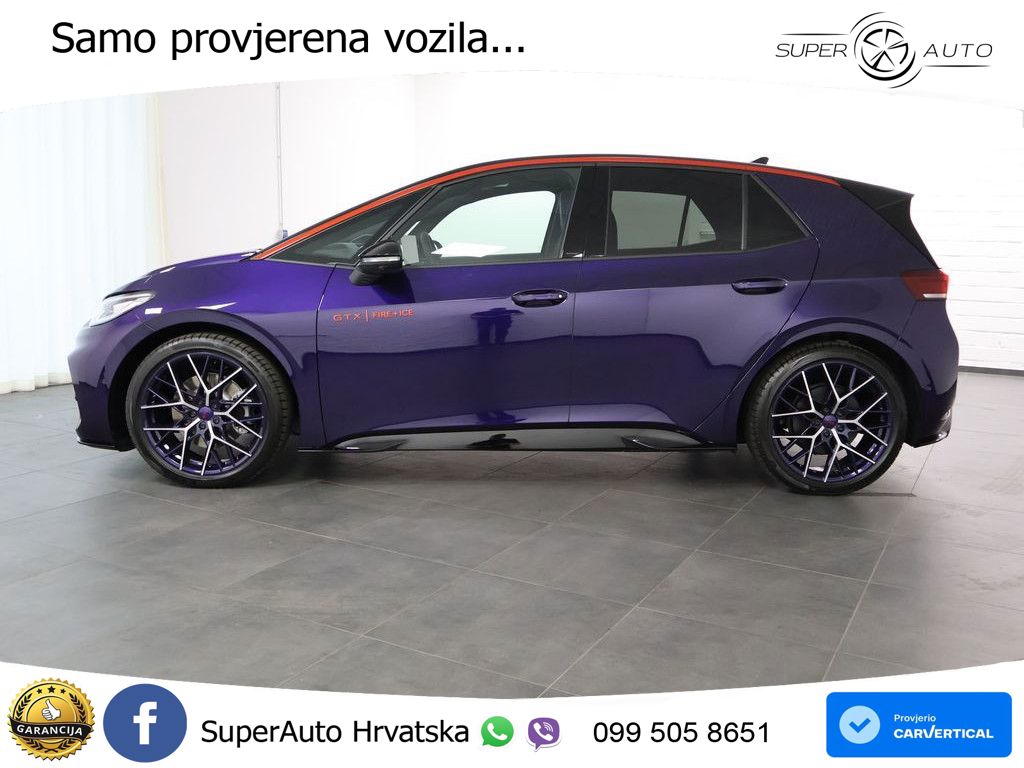 Volkswagen ID.3 GTX Performance 84 kWh (326 KS) LED+GR SJED+ACC
