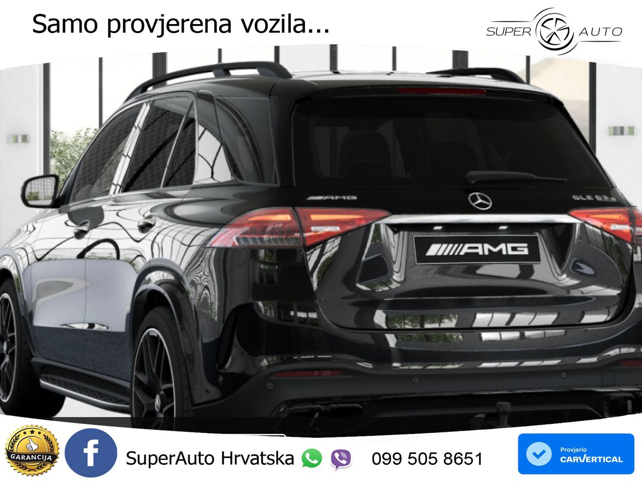 Mercedes AMG GLE 63 S V8 (612 KS) EQ Boost 4MATIC+ AMG SPEEDSHIFT TCT 9G LED+GR SJED+ACC