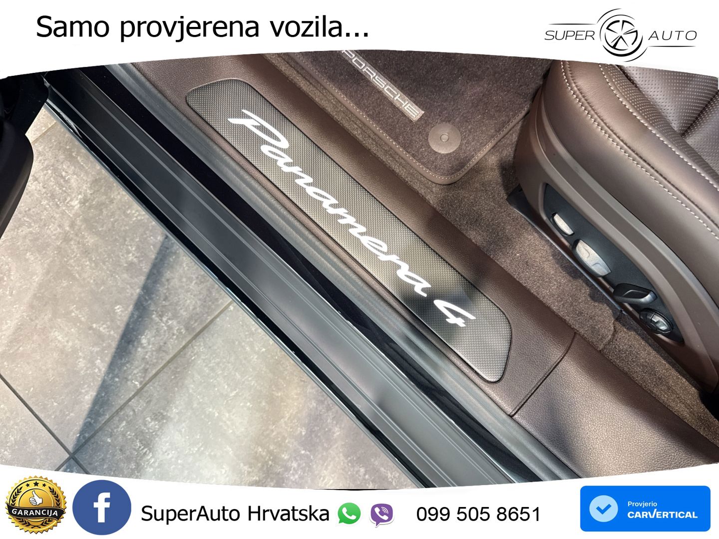 Porsche Panamera 4 2.9 V6 (470 KS) E-Hybrid PDK ZRAČNI+ACC+GR SJED+KAM+PANO