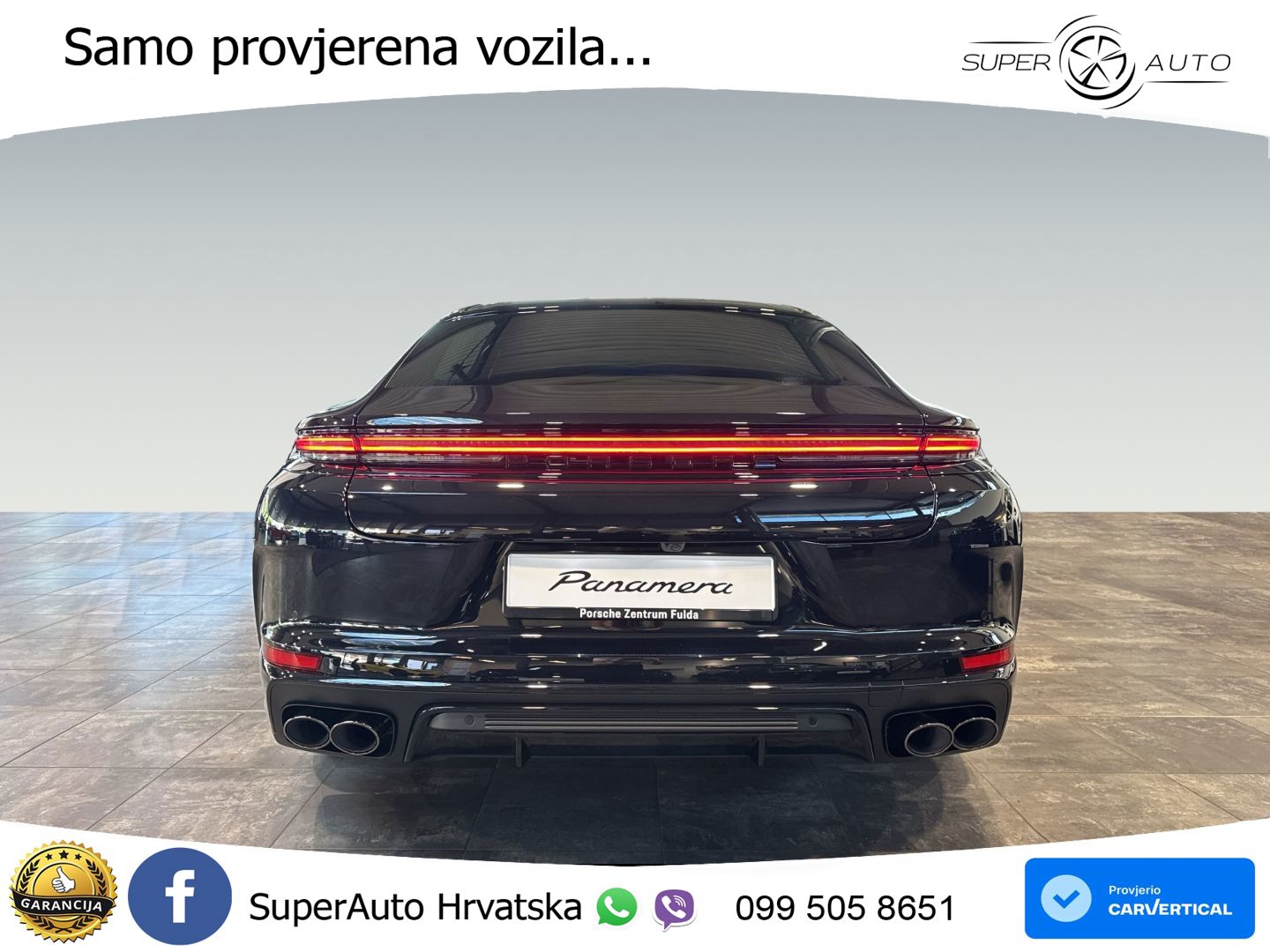 Porsche Panamera 4 2.9 V6 (470 KS) E-Hybrid PDK ZRAČNI+ACC+GR SJED+KAM+PANO