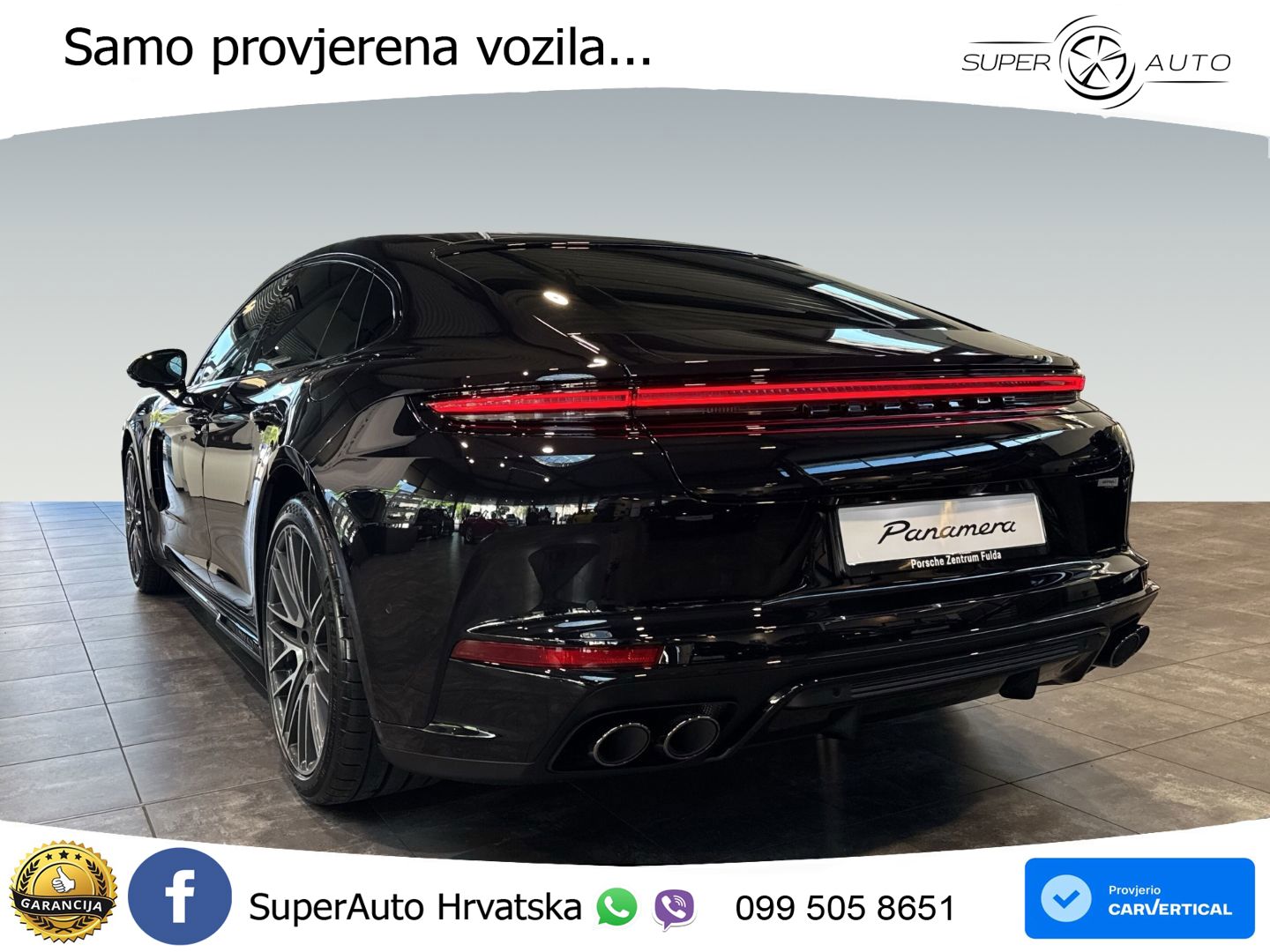 Porsche Panamera 4 2.9 V6 (470 KS) E-Hybrid PDK ZRAČNI+ACC+GR SJED+KAM+PANO