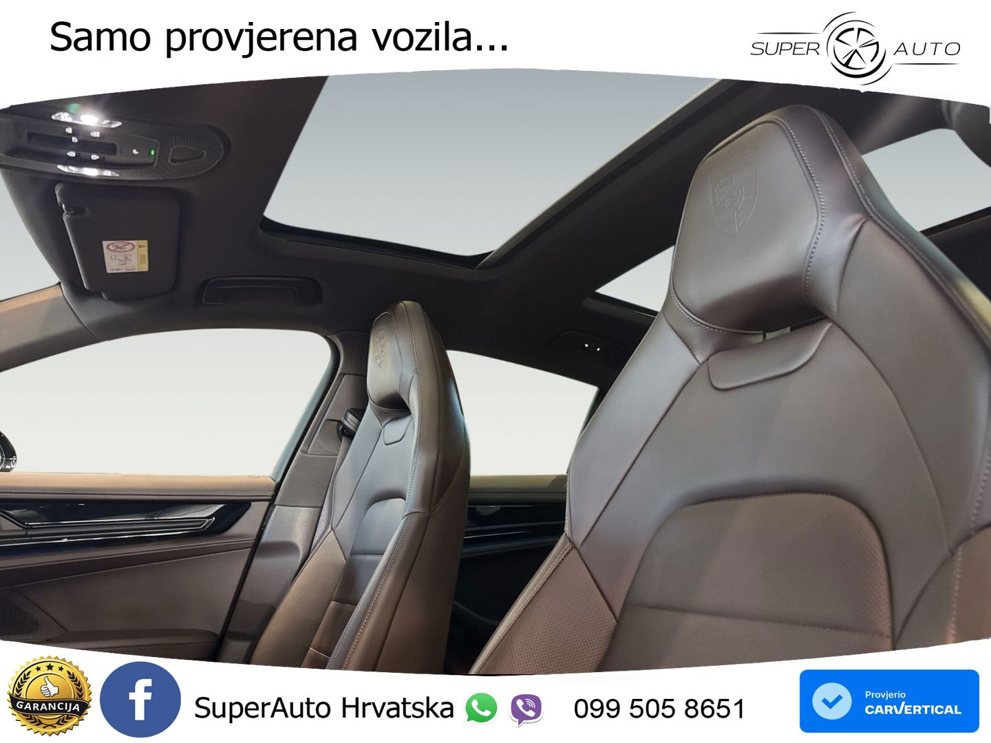 Porsche Panamera 4 2.9 V6 (470 KS) E-Hybrid PDK ZRAČNI+ACC+GR SJED+KAM+PANO