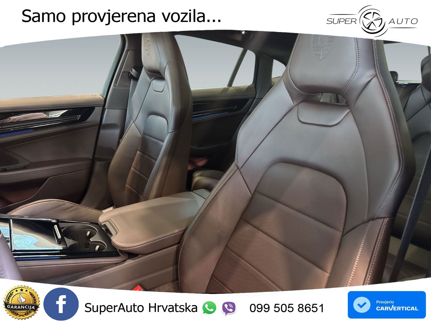 Porsche Panamera 4 2.9 V6 (470 KS) E-Hybrid PDK ZRAČNI+ACC+GR SJED+KAM+PANO