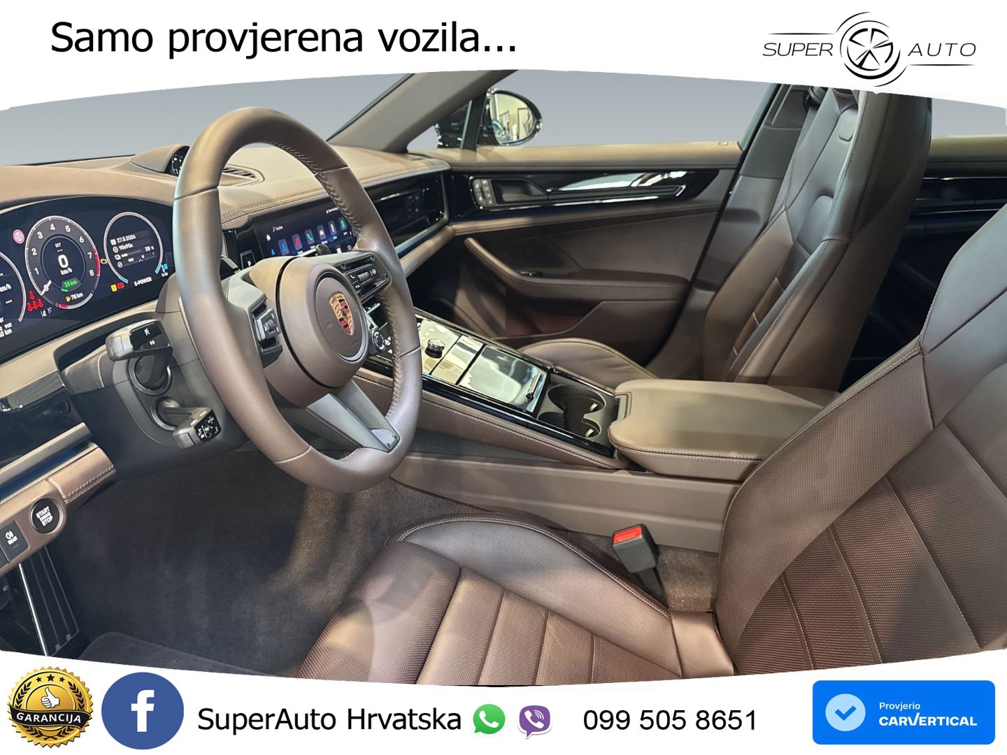 Porsche Panamera 4 2.9 V6 (470 KS) E-Hybrid PDK ZRAČNI+ACC+GR SJED+KAM+PANO
