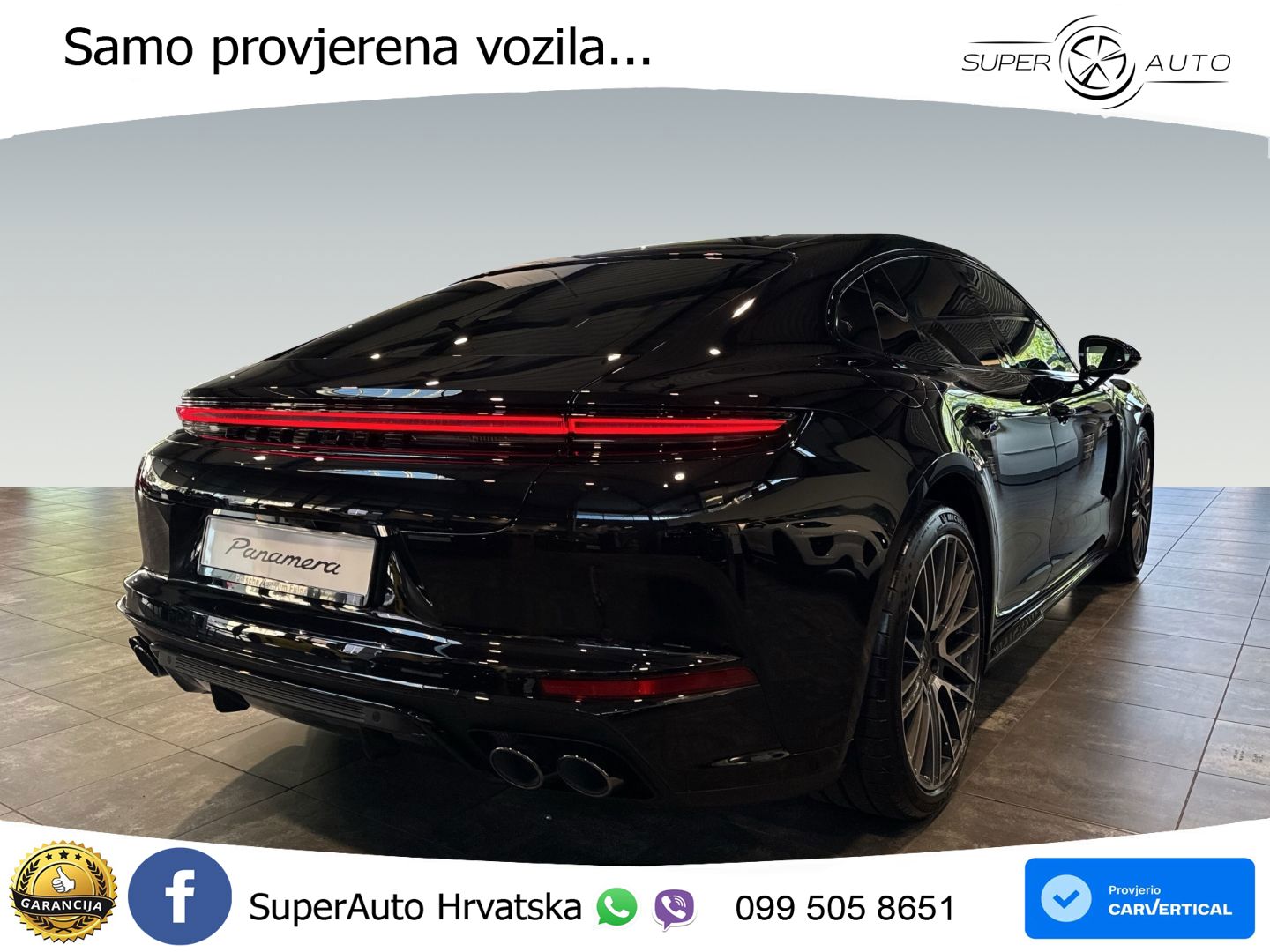 Porsche Panamera 4 2.9 V6 (470 KS) E-Hybrid PDK ZRAČNI+ACC+GR SJED+KAM+PANO