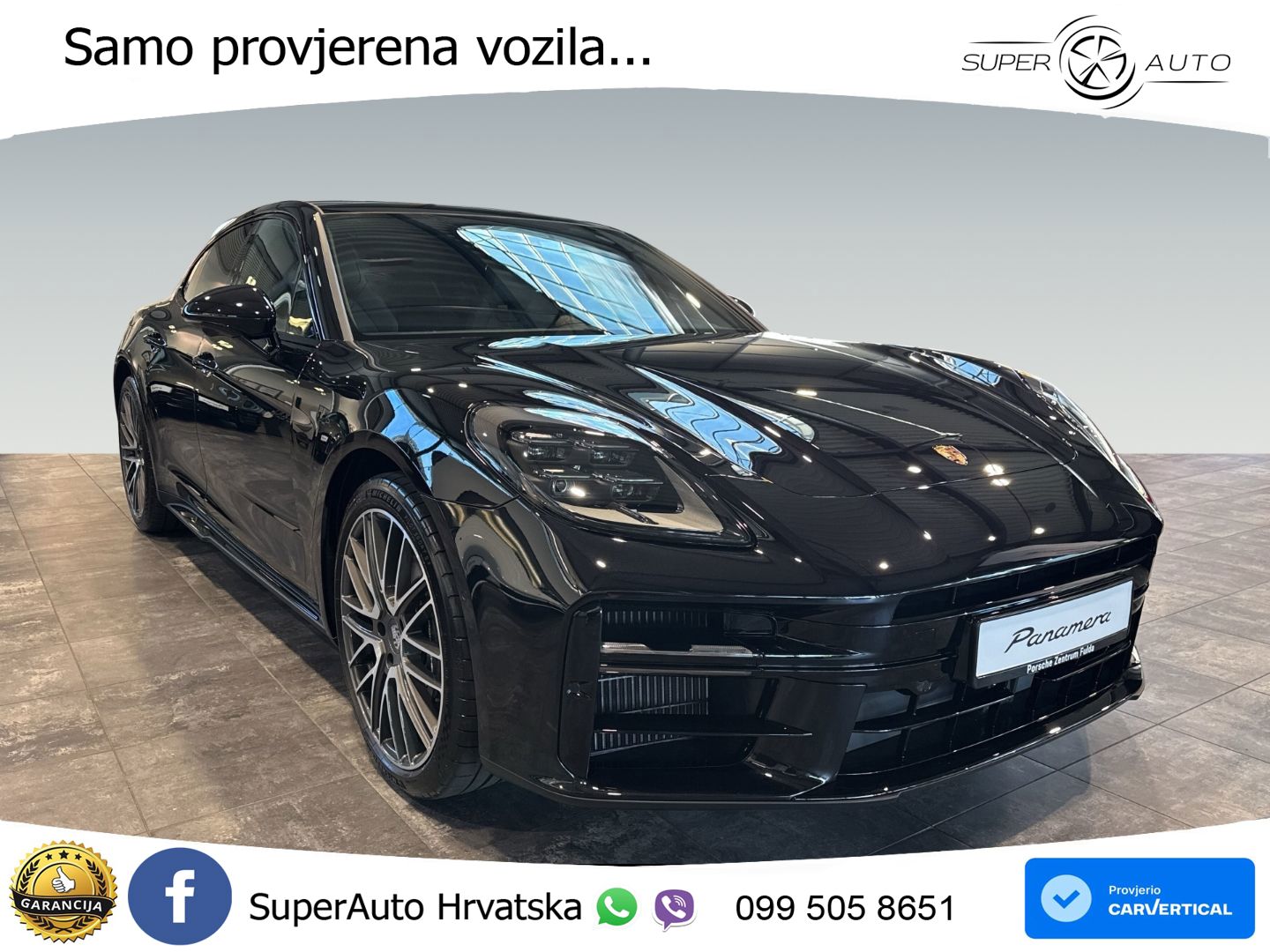 Porsche Panamera 4 2.9 V6 (470 KS) E-Hybrid PDK ZRAČNI+ACC+GR SJED+KAM+PANO