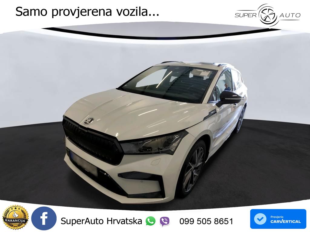 Škoda Enyaq iV 80 82 kWh (204 KS) SportLine LED+GR SJED+ACC
