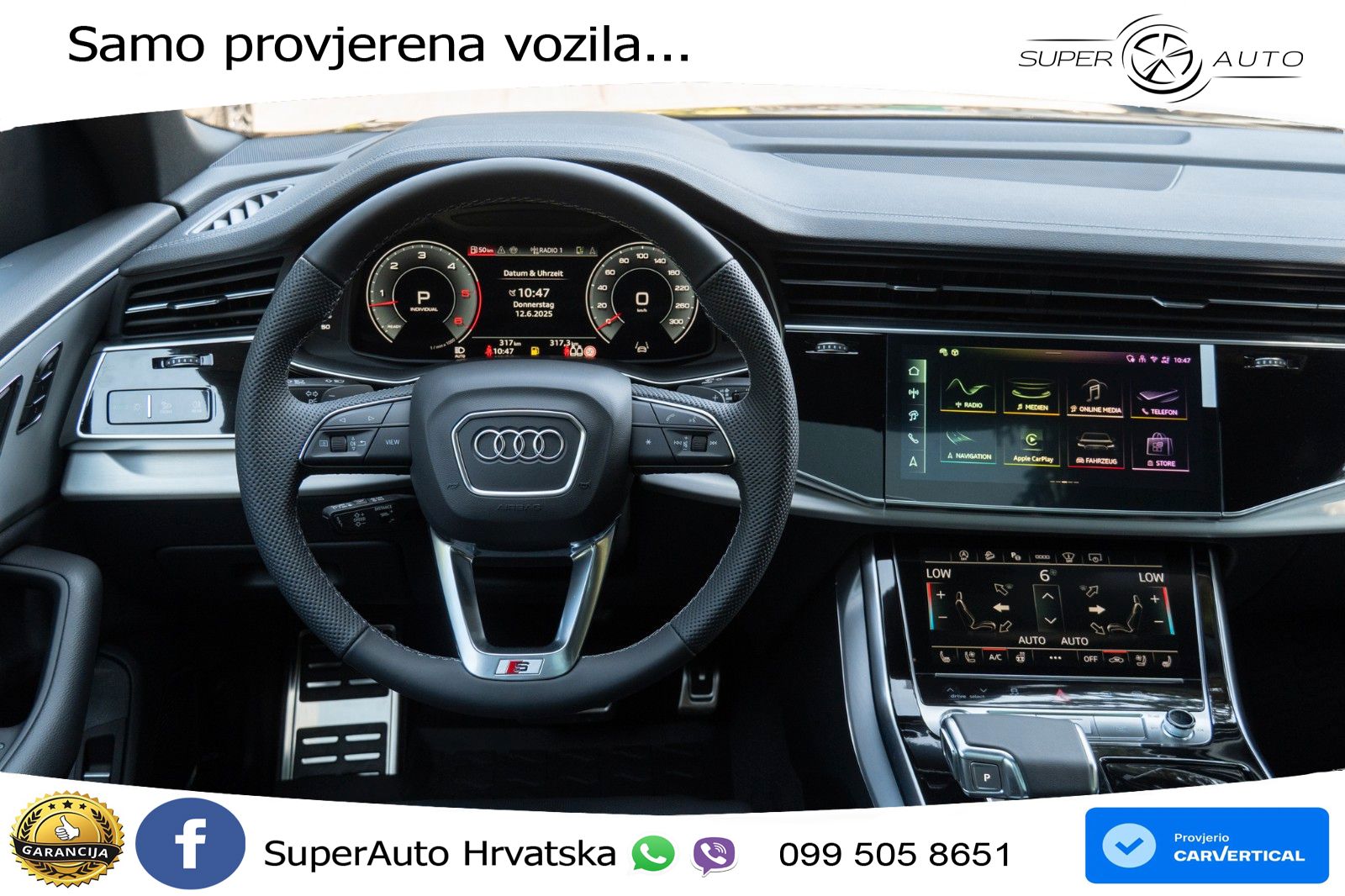 Audi Q8 50 TDI V6 (286 KS) quattro Tiptronic