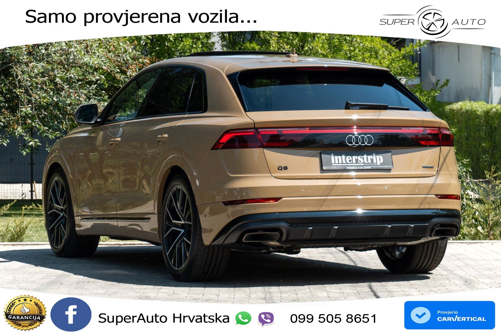 Audi Q8 50 TDI V6 (286 KS) quattro Tiptronic