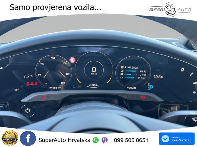 Porsche Taycan Sport Turismo Performance 79.2 kWh (408 KS) LED+GR SJED+ACC