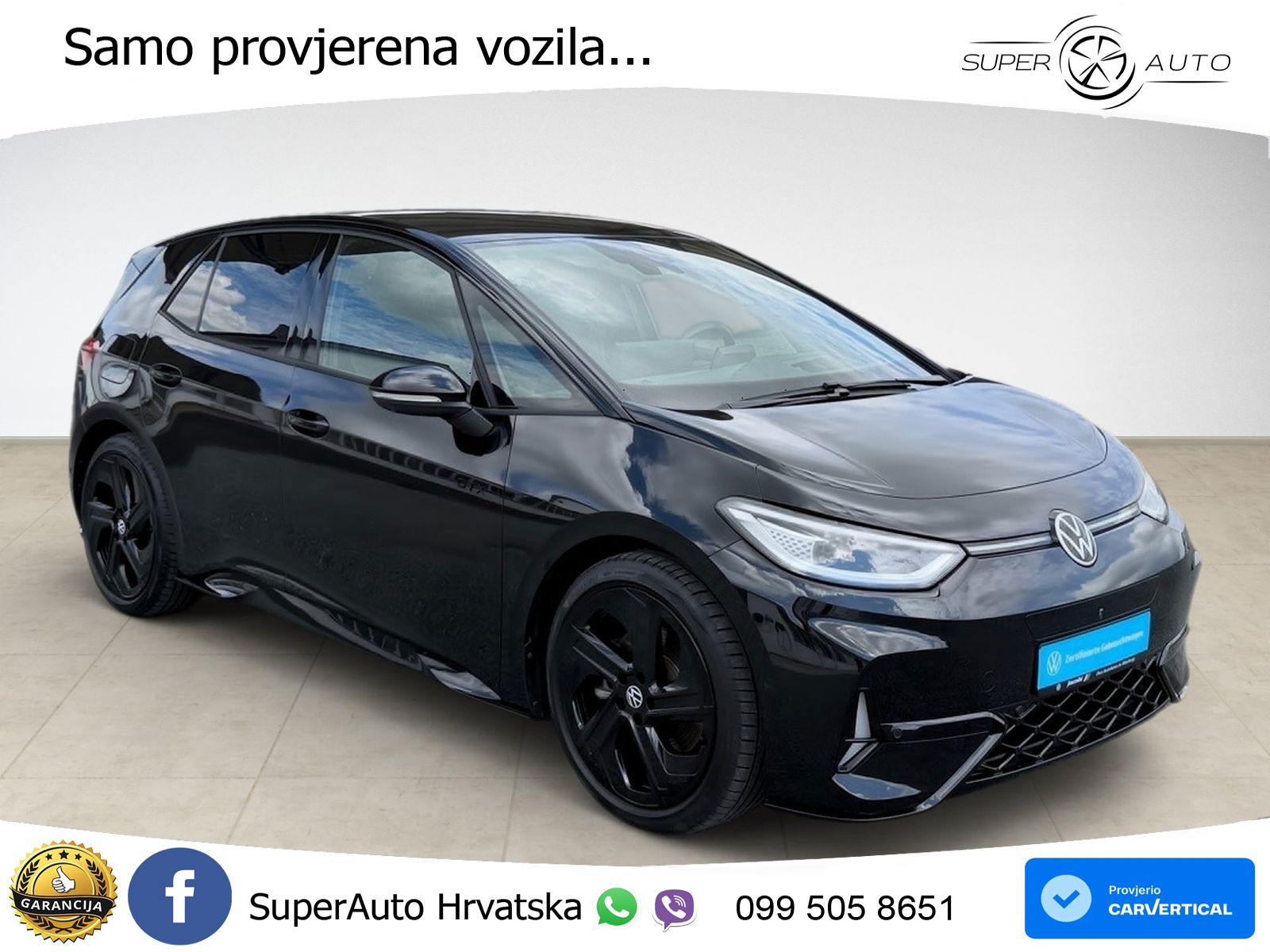 Volkswagen ID.3 GTX 84 kWh (286 KS)