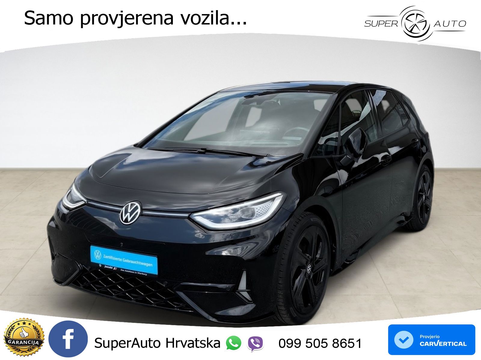 Volkswagen ID.3 GTX 84 kWh (286 KS)