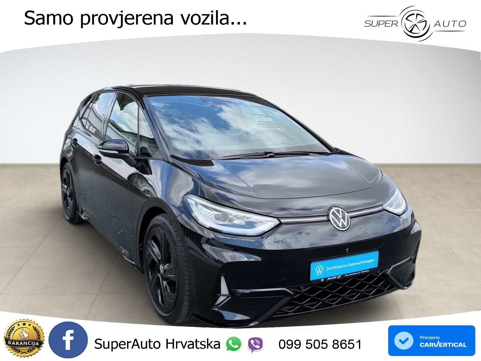 Volkswagen ID.3 GTX 84 kWh (286 KS)