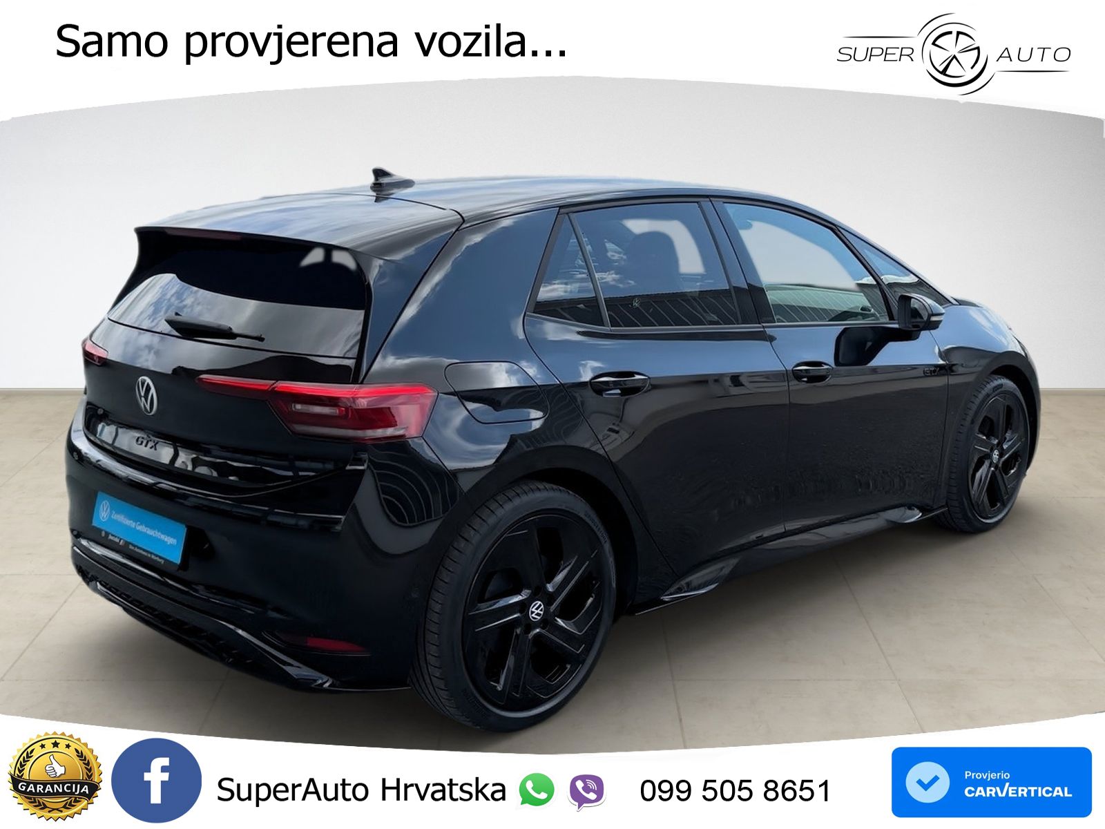 Volkswagen ID.3 GTX 84 kWh (286 KS)
