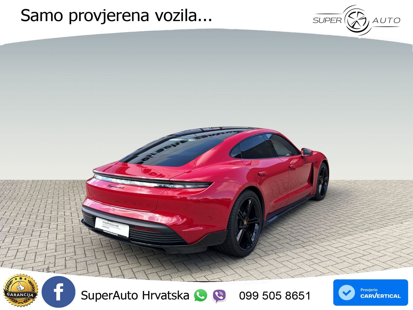 Porsche Taycan 4S Performance Plus 93.4 kWh (571 KS)