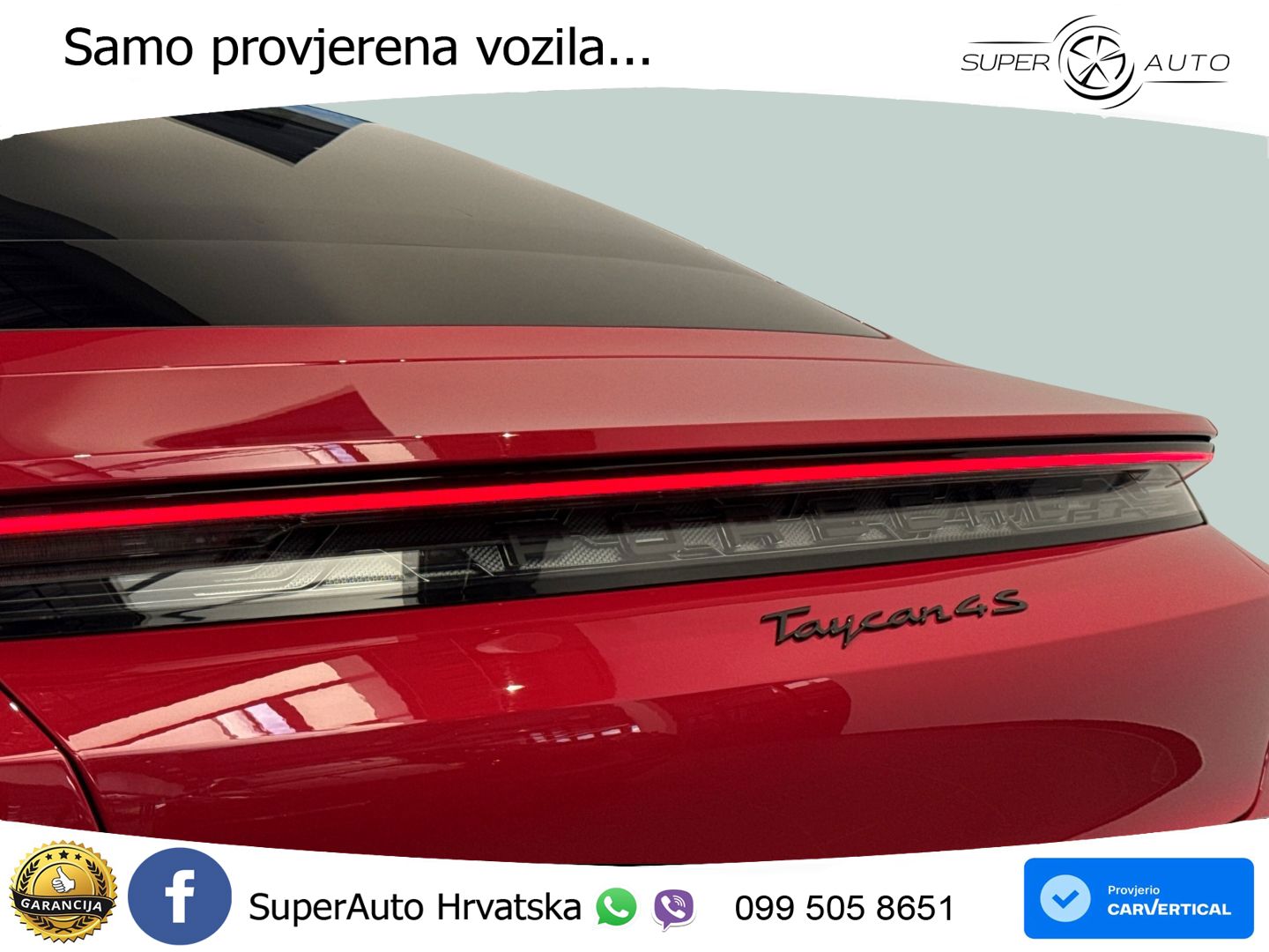 Porsche Taycan 4S Performance Plus 93.4 kWh (571 KS)