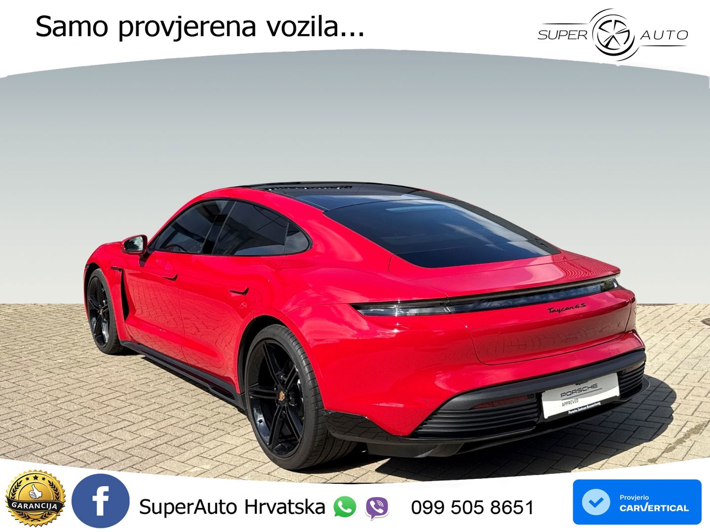 Porsche Taycan 4S Performance Plus 93.4 kWh (571 KS)