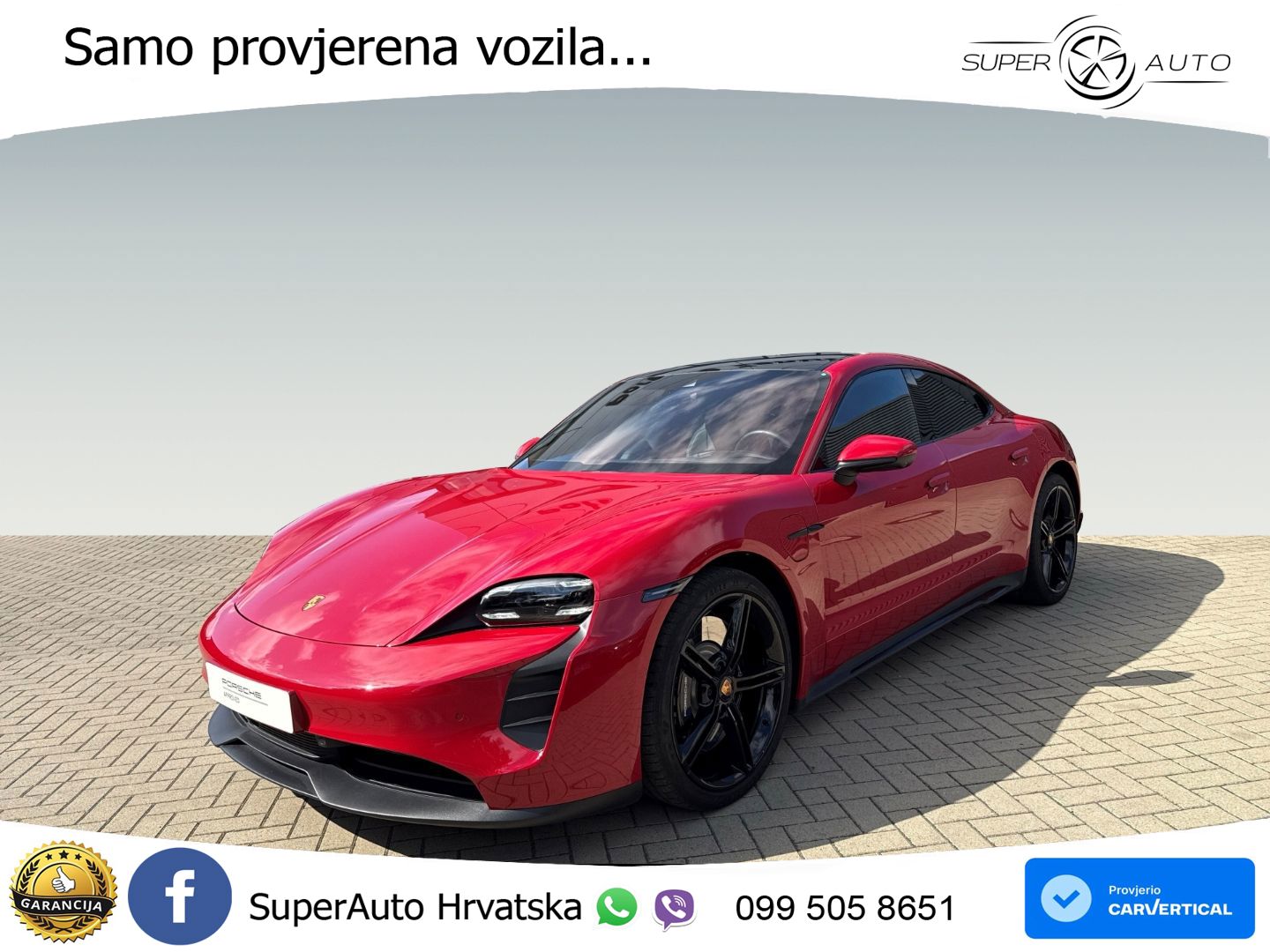 Porsche Taycan 4S Performance Plus 93.4 kWh (571 KS)