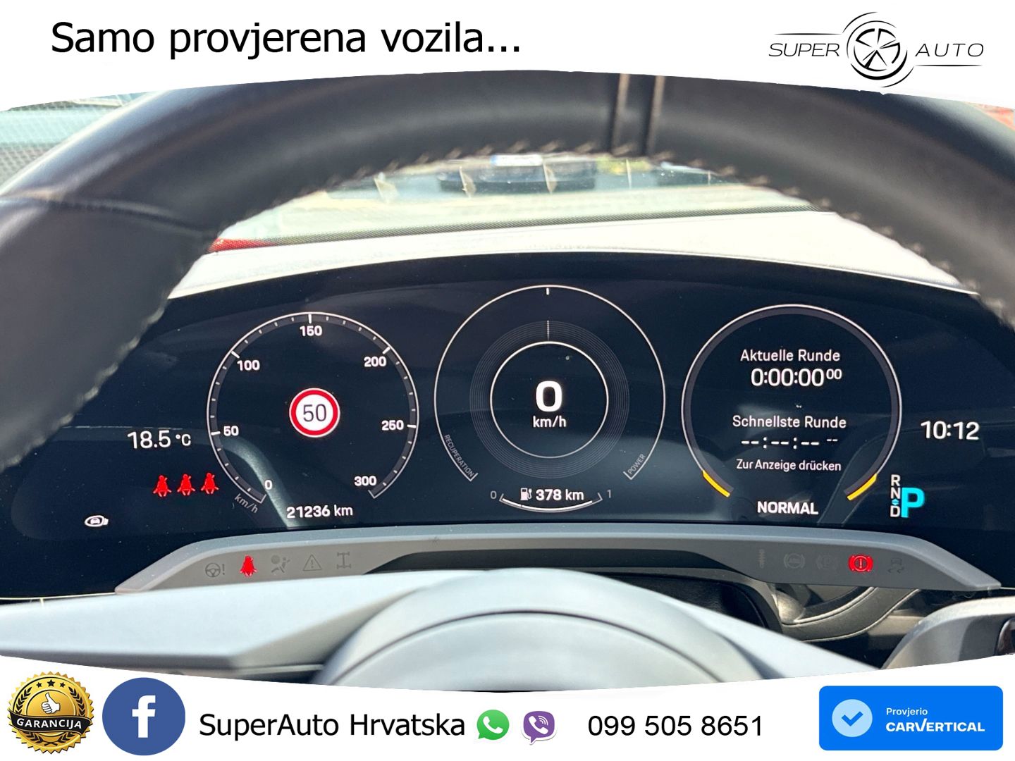 Porsche Taycan 4S Performance Plus 93.4 kWh (571 KS)