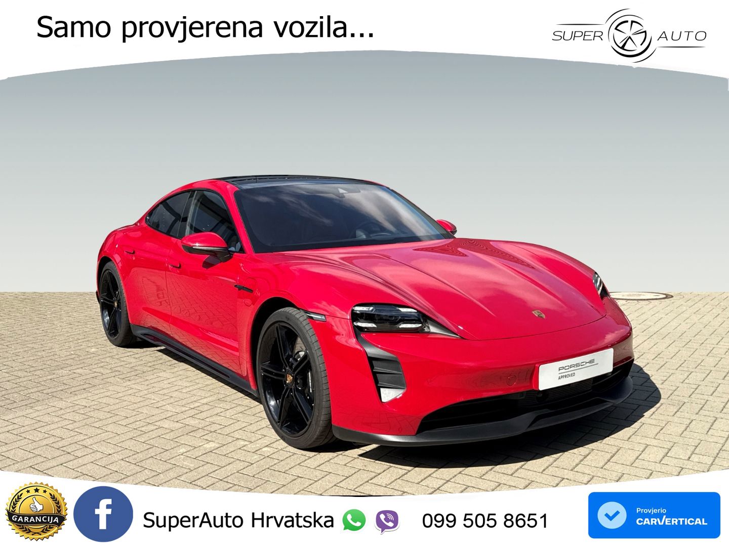 Porsche Taycan 4S Performance Plus 93.4 kWh (571 KS)