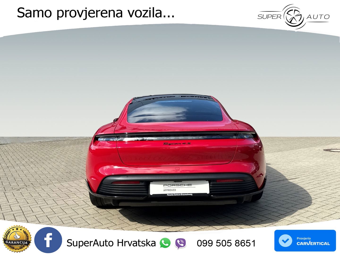 Porsche Taycan 4S Performance Plus 93.4 kWh (571 KS)