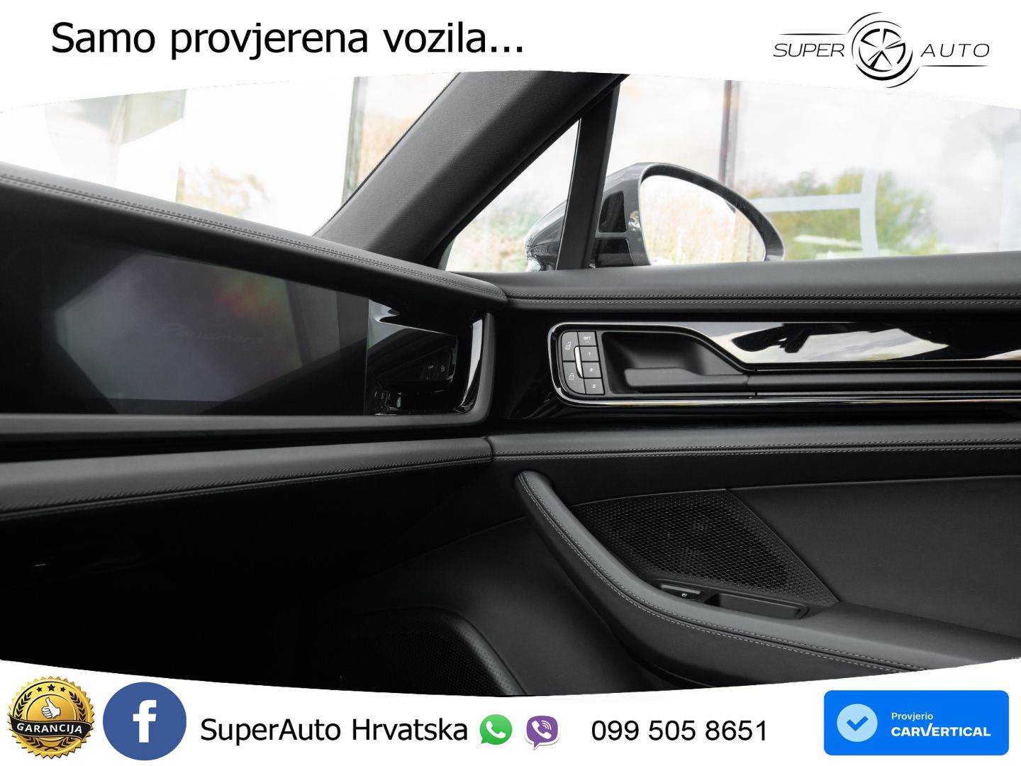 Porsche Panamera 4 2.9 V6 (470 KS) E-Hybrid PDK ZRAČNI+ACC+GR SJED+KAM+PANO