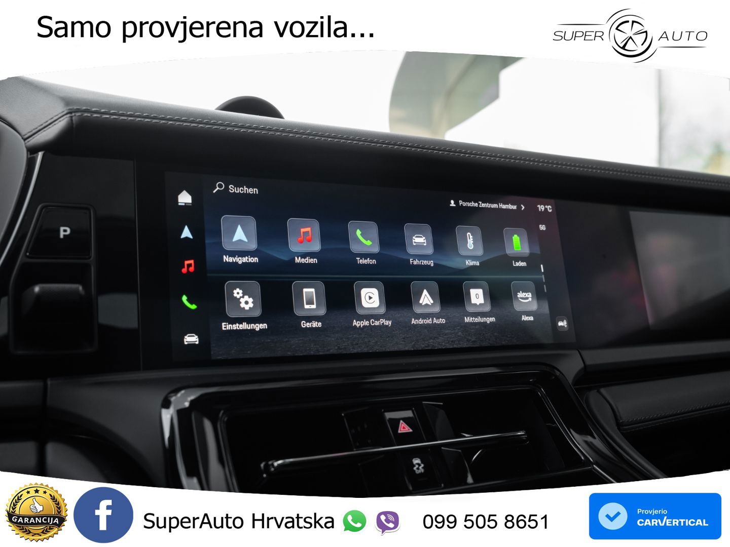 Porsche Panamera 4 2.9 V6 (470 KS) E-Hybrid PDK ZRAČNI+ACC+GR SJED+KAM+PANO