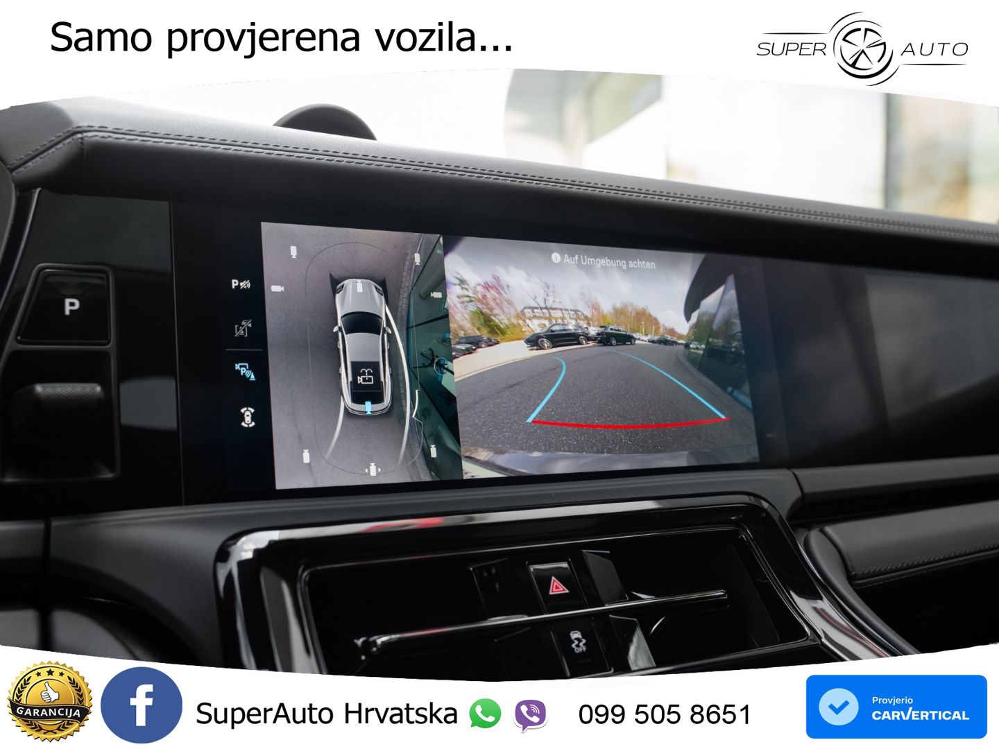 Porsche Panamera 4 2.9 V6 (470 KS) E-Hybrid PDK ZRAČNI+ACC+GR SJED+KAM+PANO