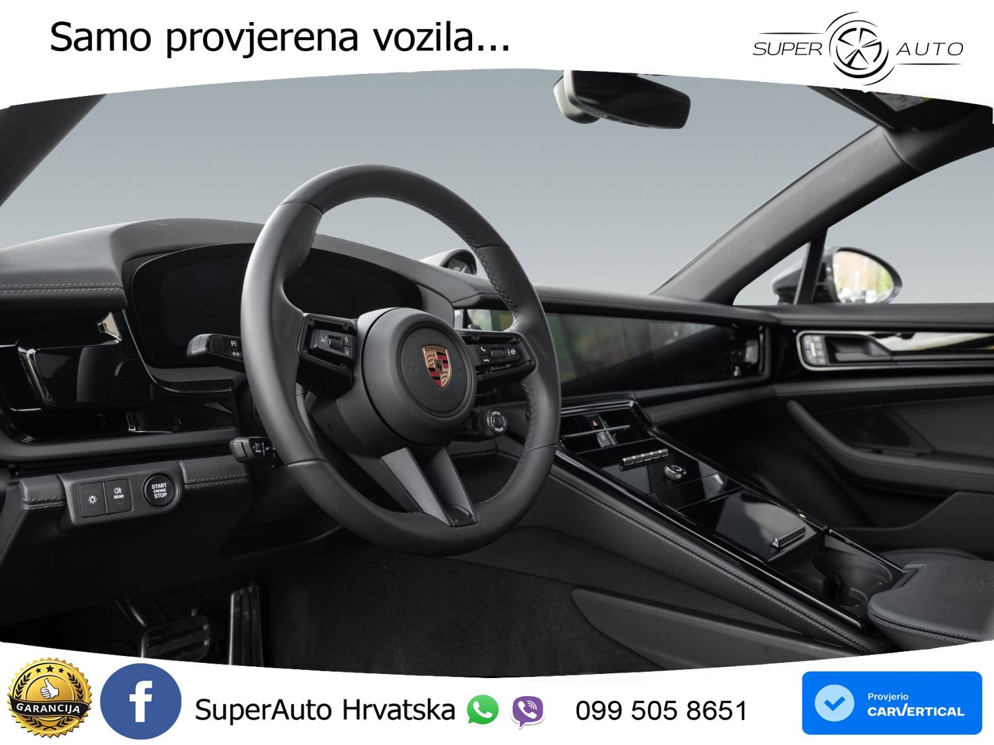 Porsche Panamera 4 2.9 V6 (470 KS) E-Hybrid PDK ZRAČNI+ACC+GR SJED+KAM+PANO