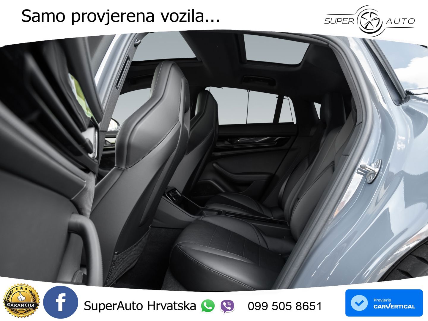 Porsche Panamera 4 2.9 V6 (470 KS) E-Hybrid PDK ZRAČNI+ACC+GR SJED+KAM+PANO