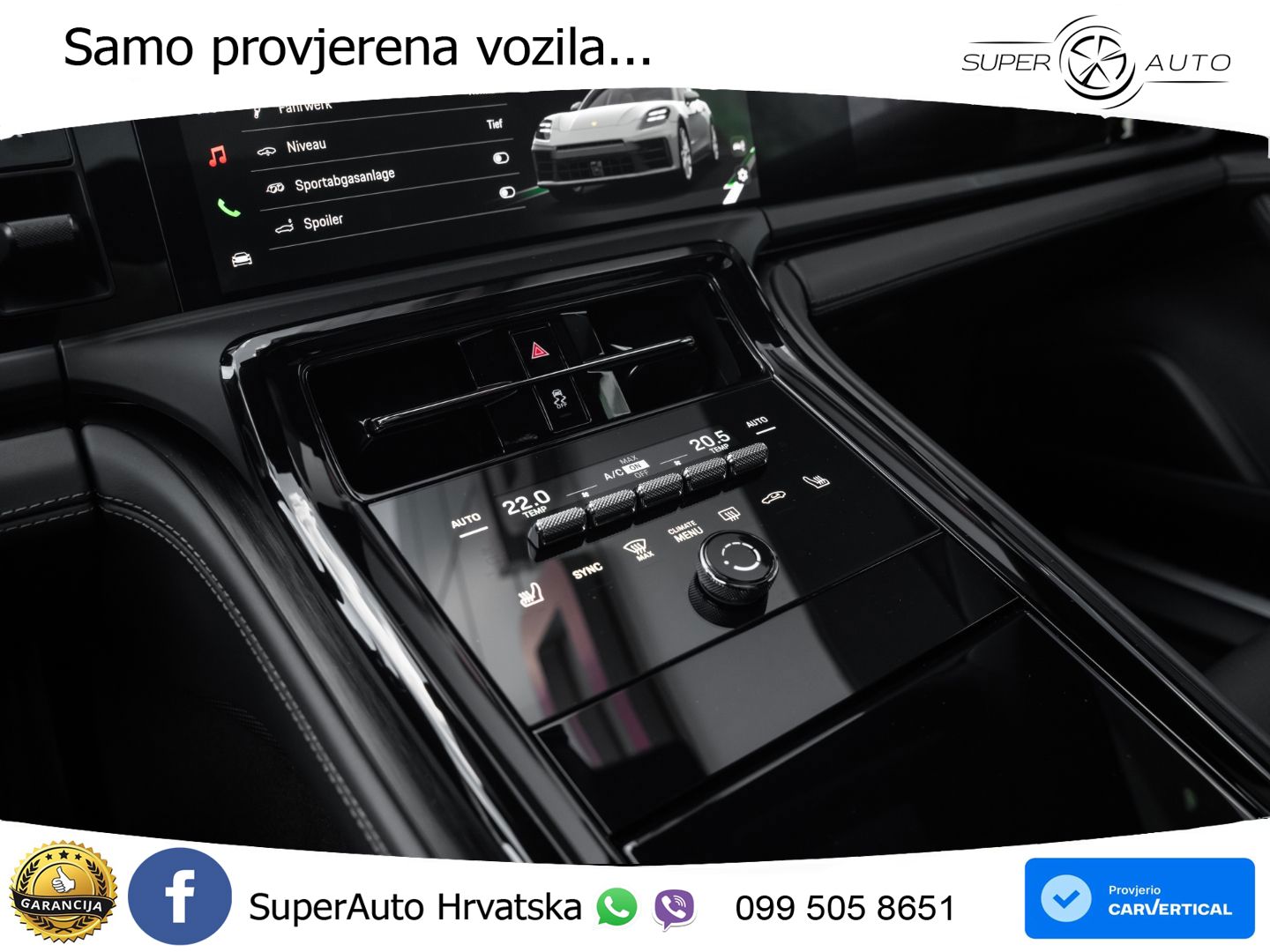 Porsche Panamera 4 2.9 V6 (470 KS) E-Hybrid PDK ZRAČNI+ACC+GR SJED+KAM+PANO