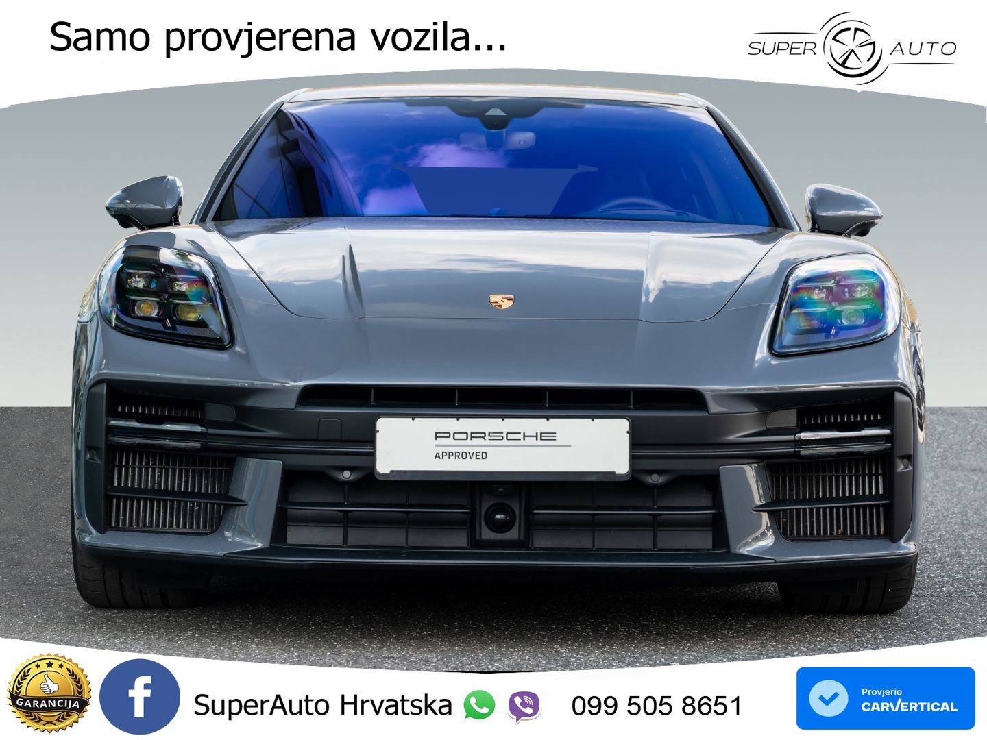 Porsche Panamera 4 2.9 V6 (470 KS) E-Hybrid PDK ZRAČNI+ACC+GR SJED+KAM+PANO