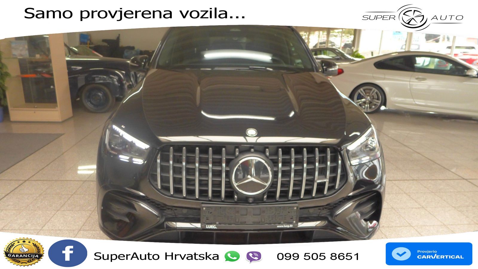 Mercedes AMG GLE 53 (544 KS) 4MATIC+ 9G-TRONIC LED+GR SJED+ACC
