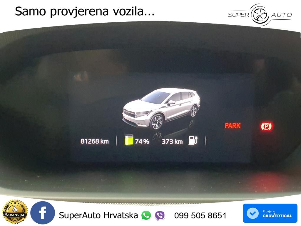 Škoda Enyaq iV 80 82 kWh (204 KS)
