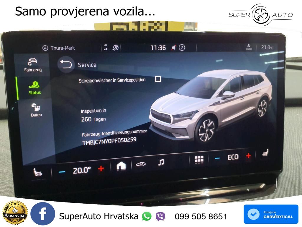 Škoda Enyaq iV 80 82 kWh (204 KS)