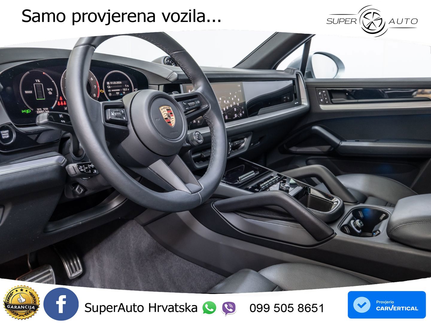 Porsche Cayenne S 3.0 V6 (519 KS) E-Hybrid Tiptronic S