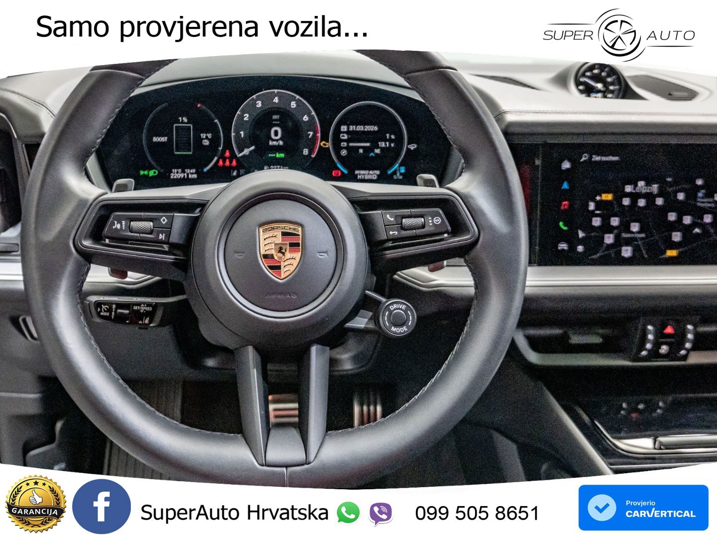 Porsche Cayenne S 3.0 V6 (519 KS) E-Hybrid Tiptronic S
