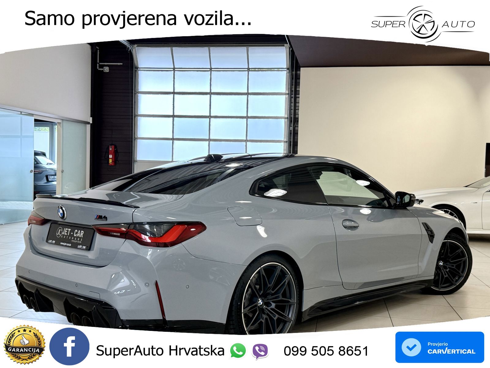 BMW M4 Competition 3.0 (510 KS) Steptronic LED+GR SJED+ACC