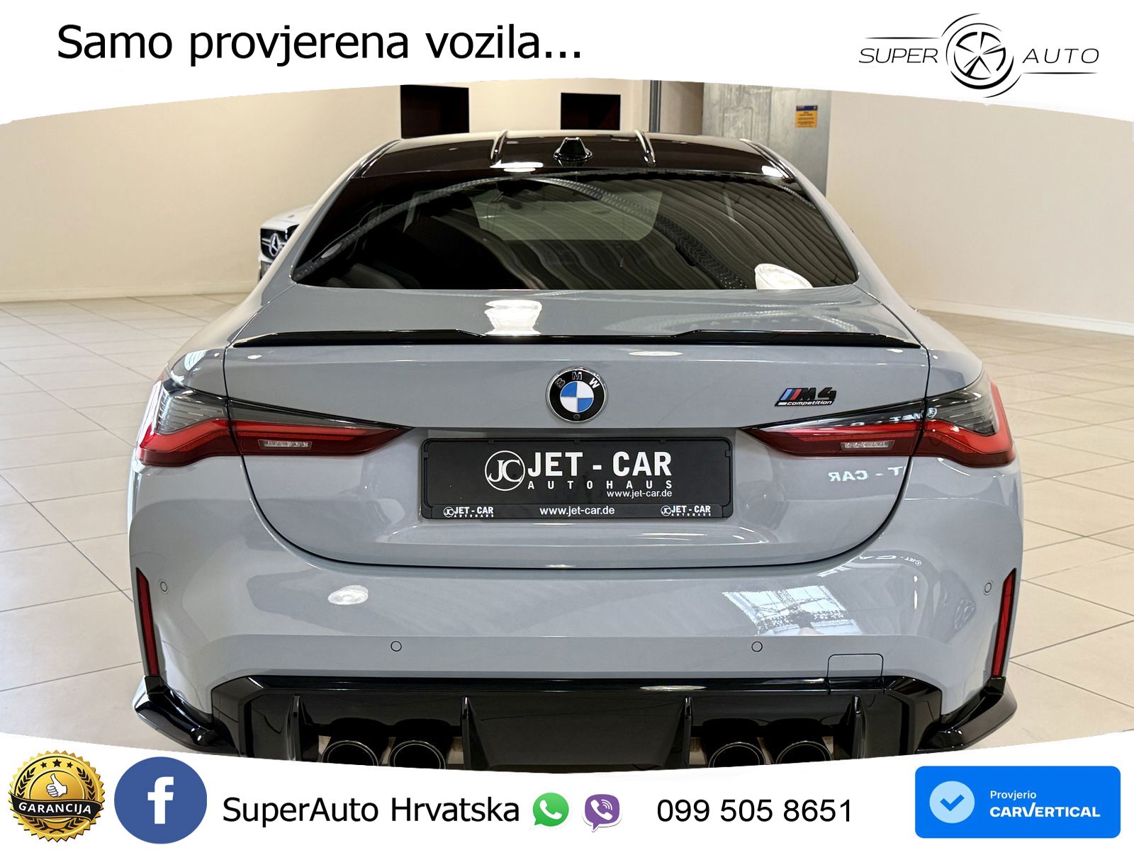 BMW M4 Competition 3.0 (510 KS) Steptronic LED+GR SJED+ACC