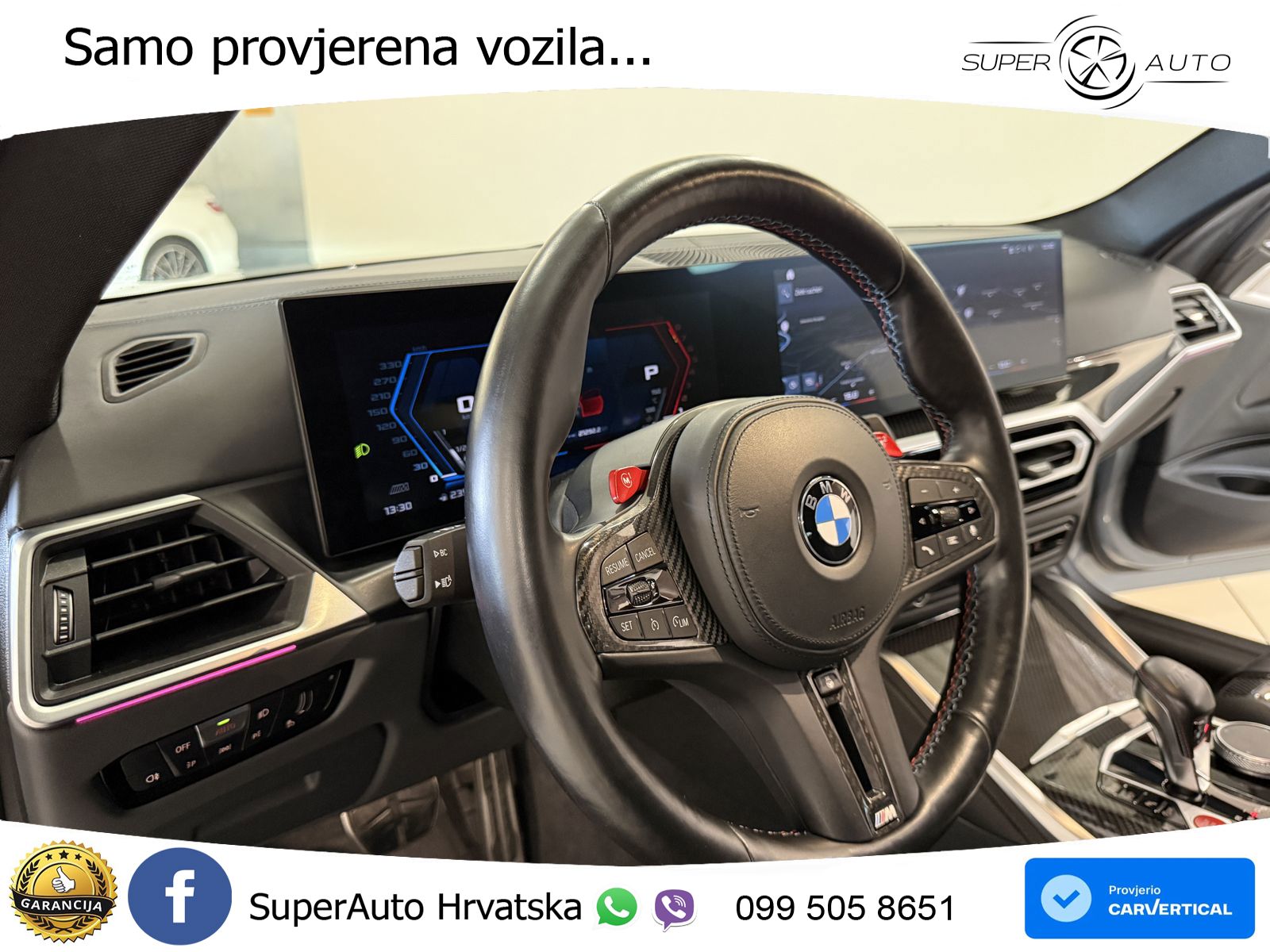 BMW M4 Competition 3.0 (510 KS) Steptronic LED+GR SJED+ACC