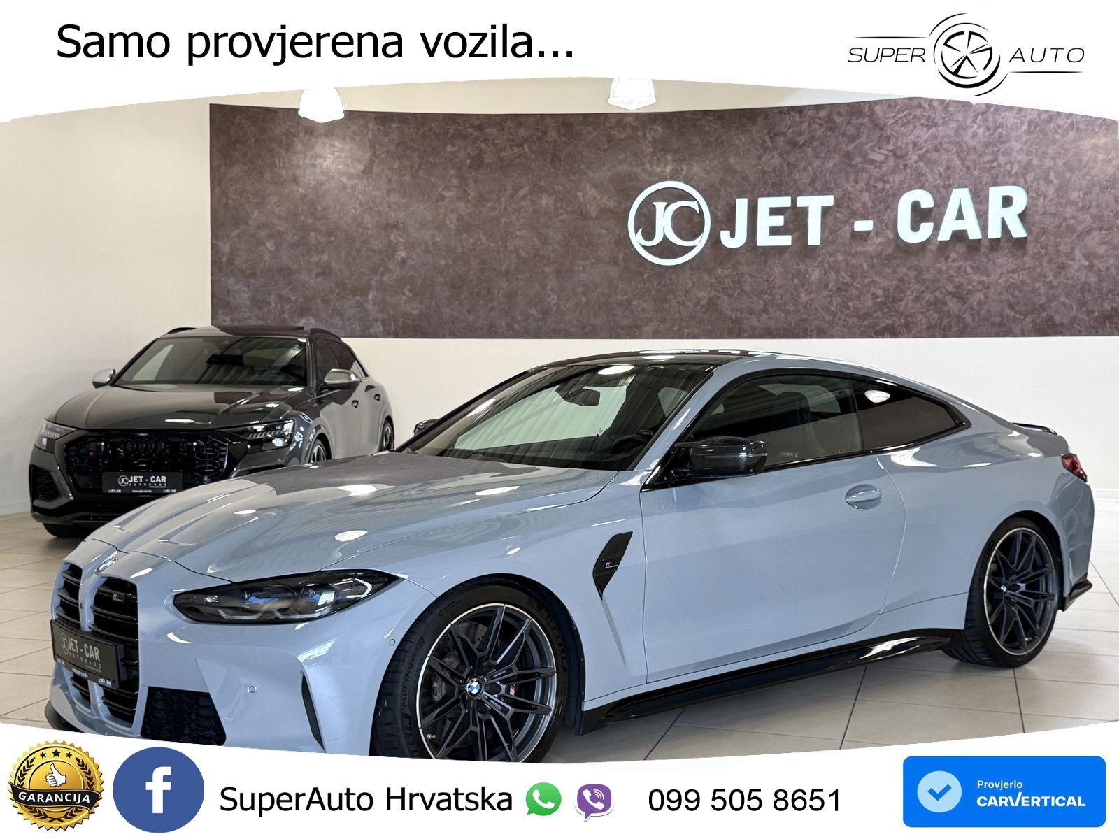 BMW M4 Competition 3.0 (510 KS) Steptronic LED+GR SJED+ACC
