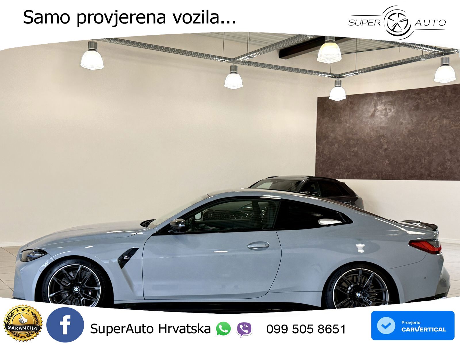 BMW M4 Competition 3.0 (510 KS) Steptronic LED+GR SJED+ACC