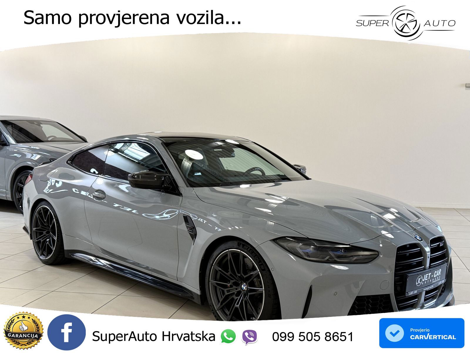 BMW M4 Competition 3.0 (510 KS) Steptronic LED+GR SJED+ACC