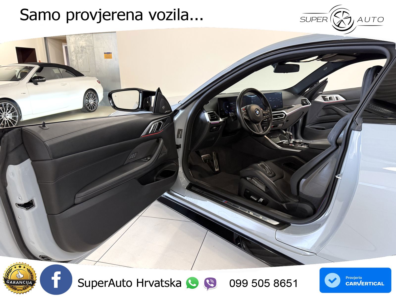 BMW M4 Competition 3.0 (510 KS) Steptronic LED+GR SJED+ACC