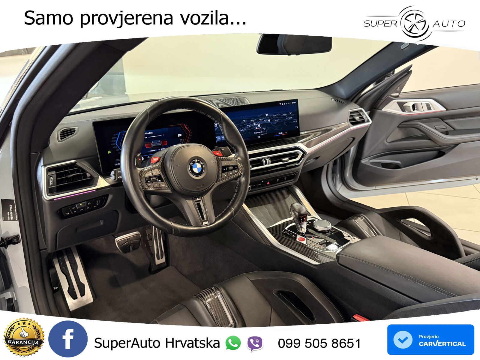 BMW M4 Competition 3.0 (510 KS) Steptronic LED+GR SJED+ACC